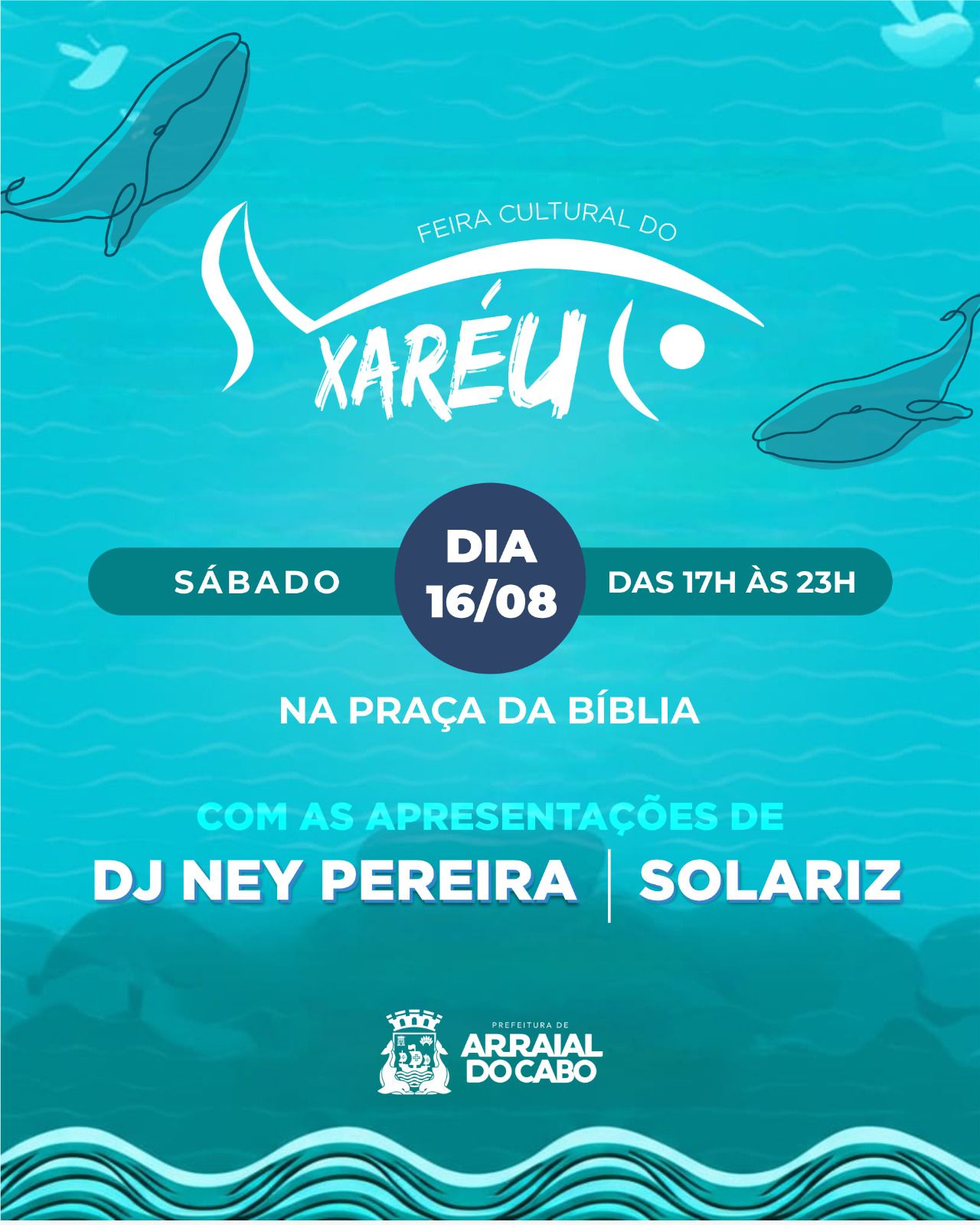 Feira do Xaréu edição especial de baleias