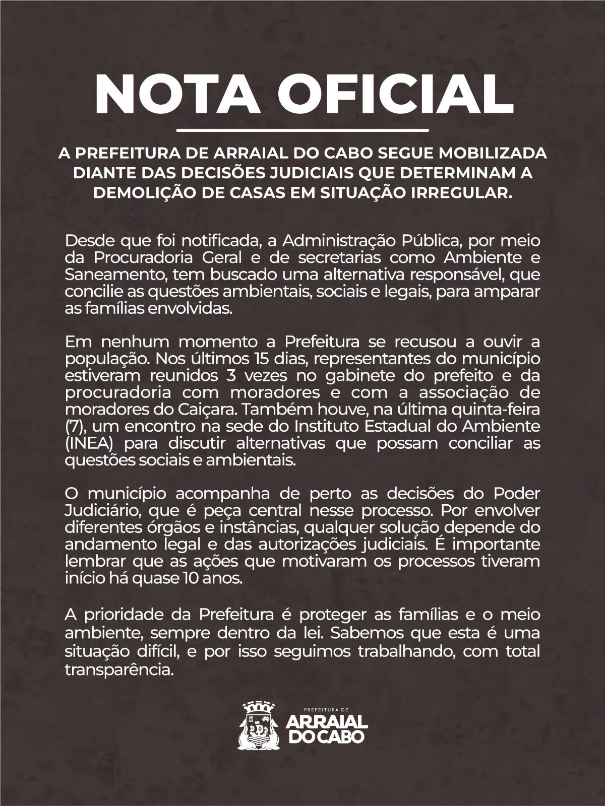 NOTA OFICIAL 