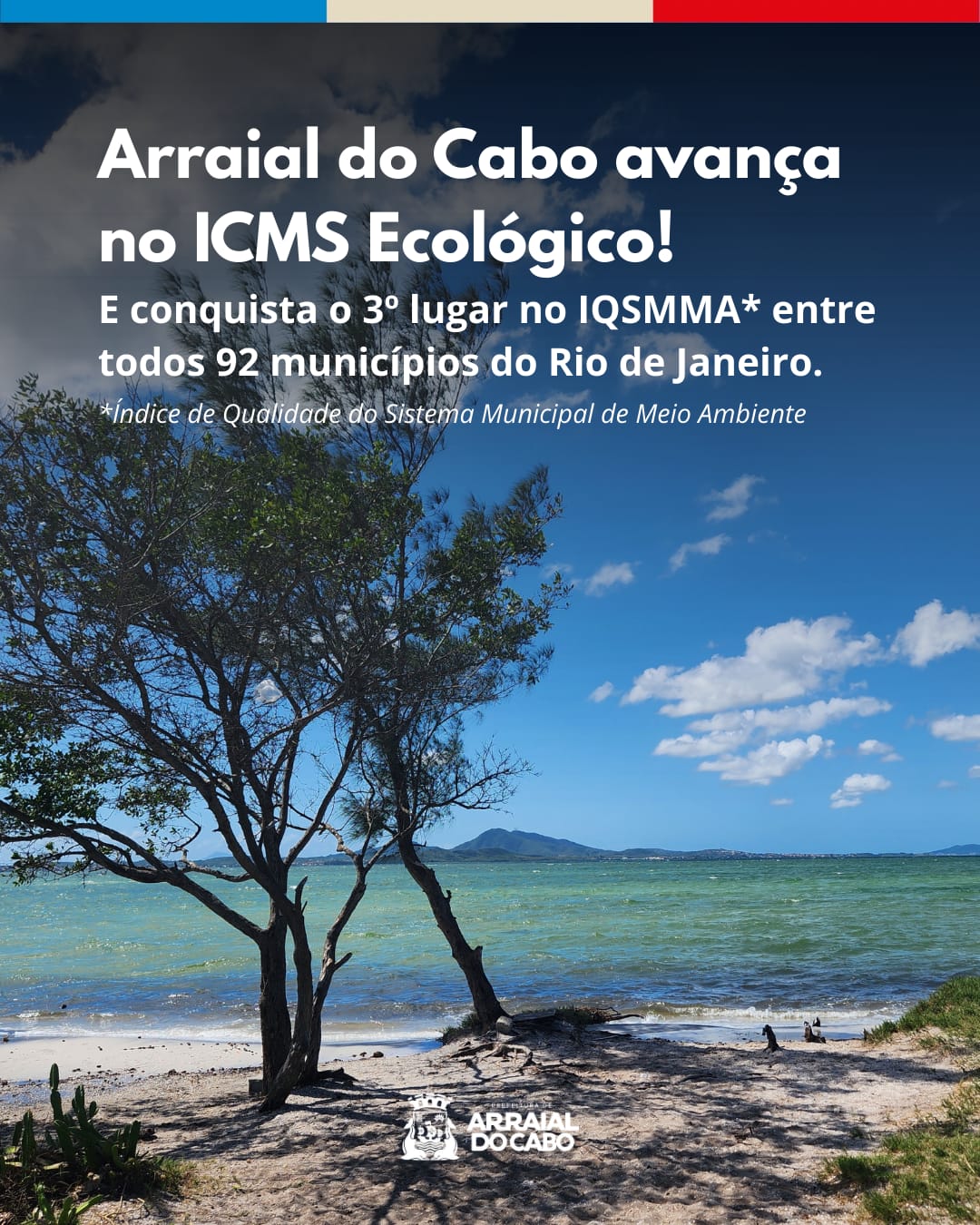 Arraial do Cabo em destaque no cenário ambiental do Estado do Rio