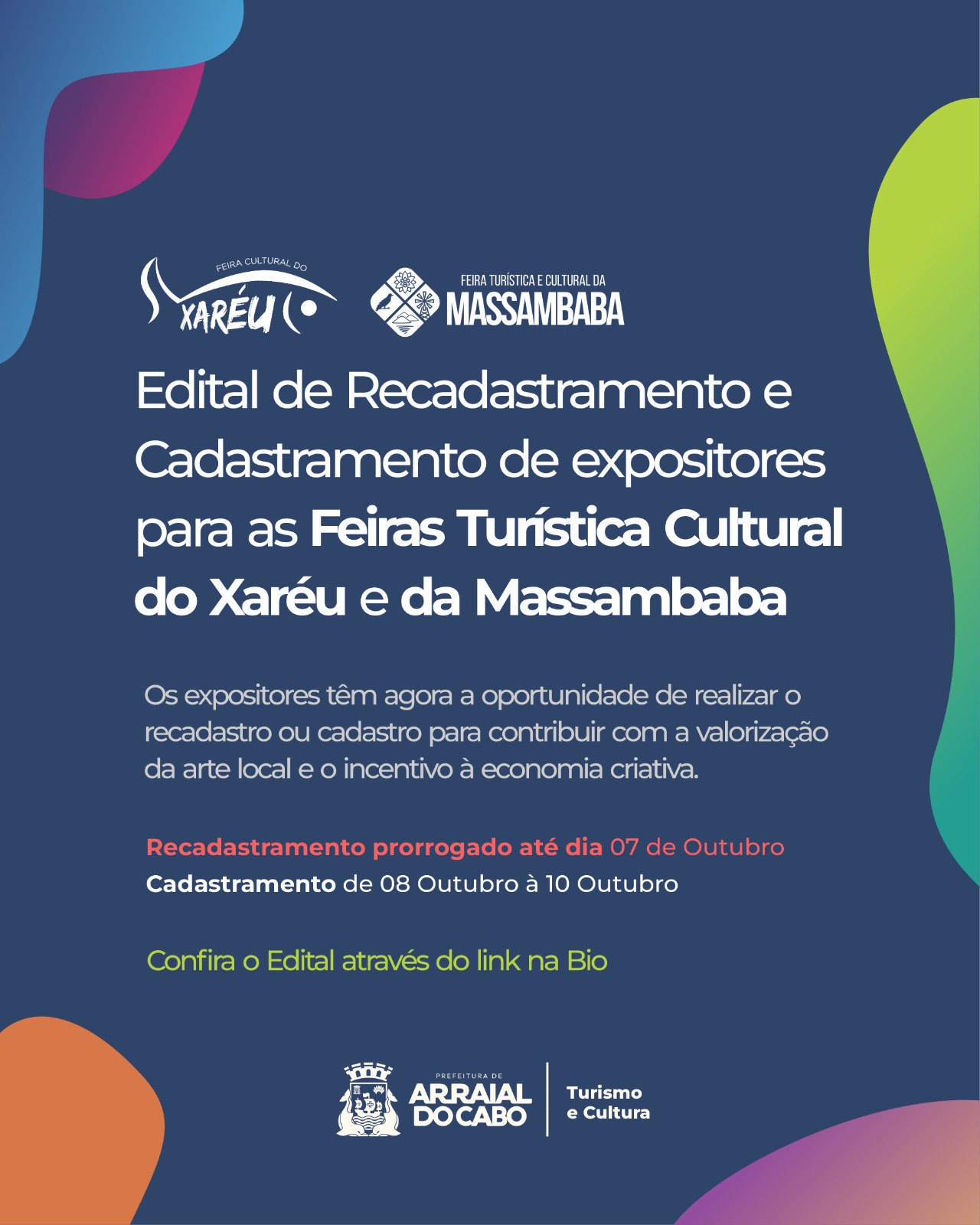 Atenção ao prazo para recadastramento e cadastramento de expositores 