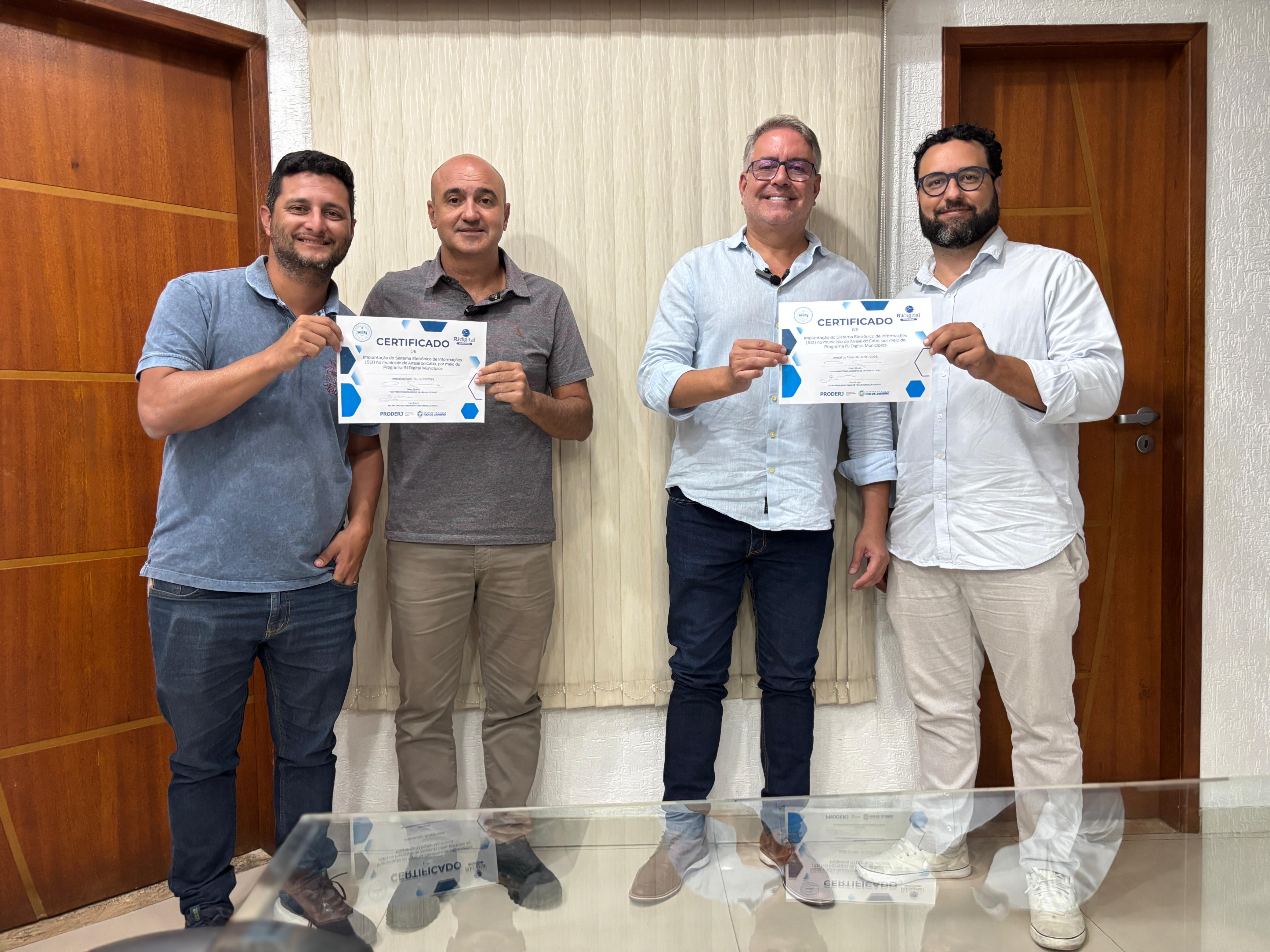 Prefeitura de Arraial do Cabo implanta Sistema Eletrônico de Informações (SEI) como novo sistema de processos digitais